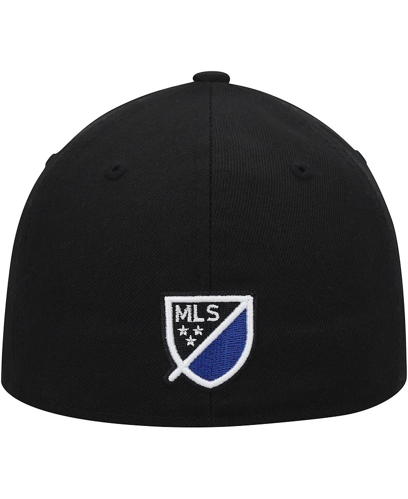 Men's New Era Black San Jose Earthquakes Primary Logo Low Profile 59FIFTY Fitted Hat