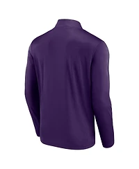 Fanatics Men's Purple Baltimore Ravens Head-to-Head Quarter-Zip Sweatshirt
