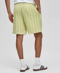 Mode of One Men's Relaxed-Fit Vertical-Stripe Shorts, Exclusively at Macy's