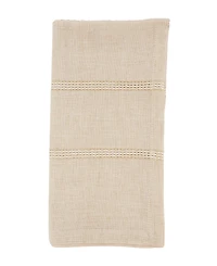 Saro Lifestyle Leno Stripe Elegance Napkin, Set of 4