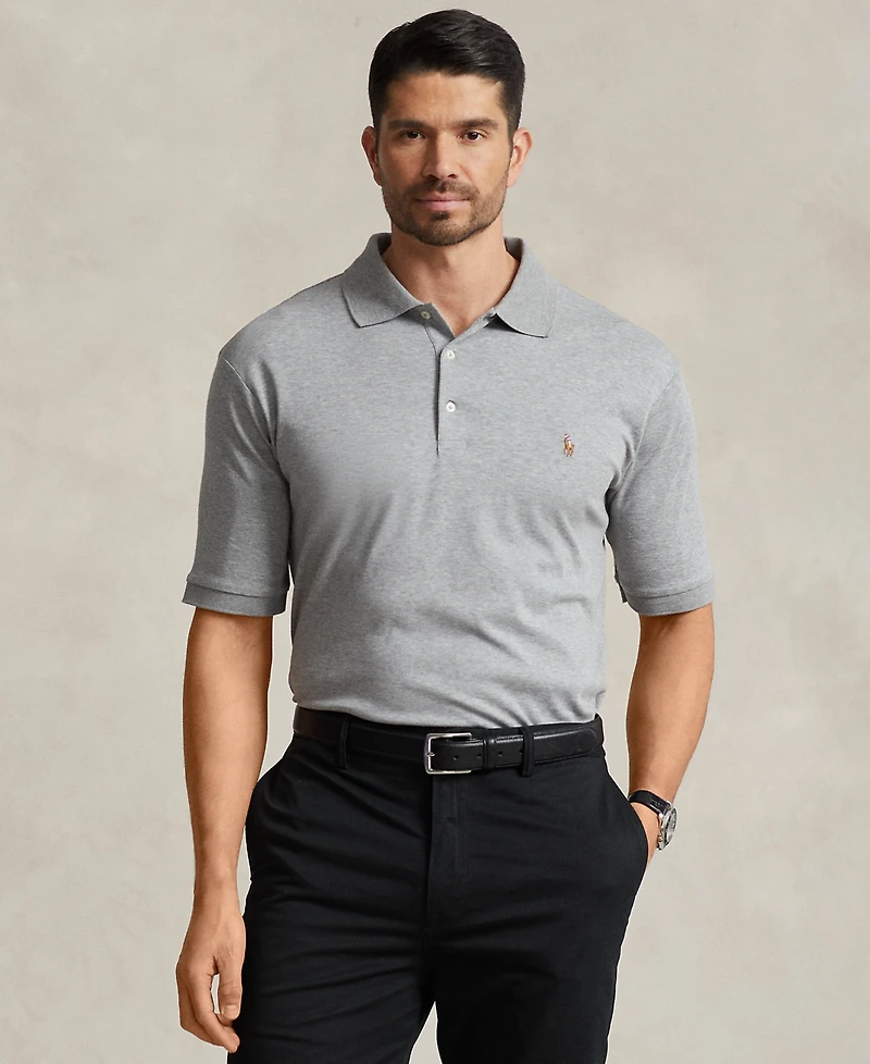 Polo Ralph Lauren Men's Big & Tall Classic Fit Soft Cotton