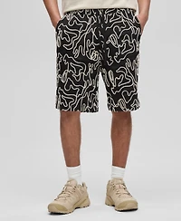 Mode of One Men's Floral Embroidered Shorts, Exclusively at Macy's