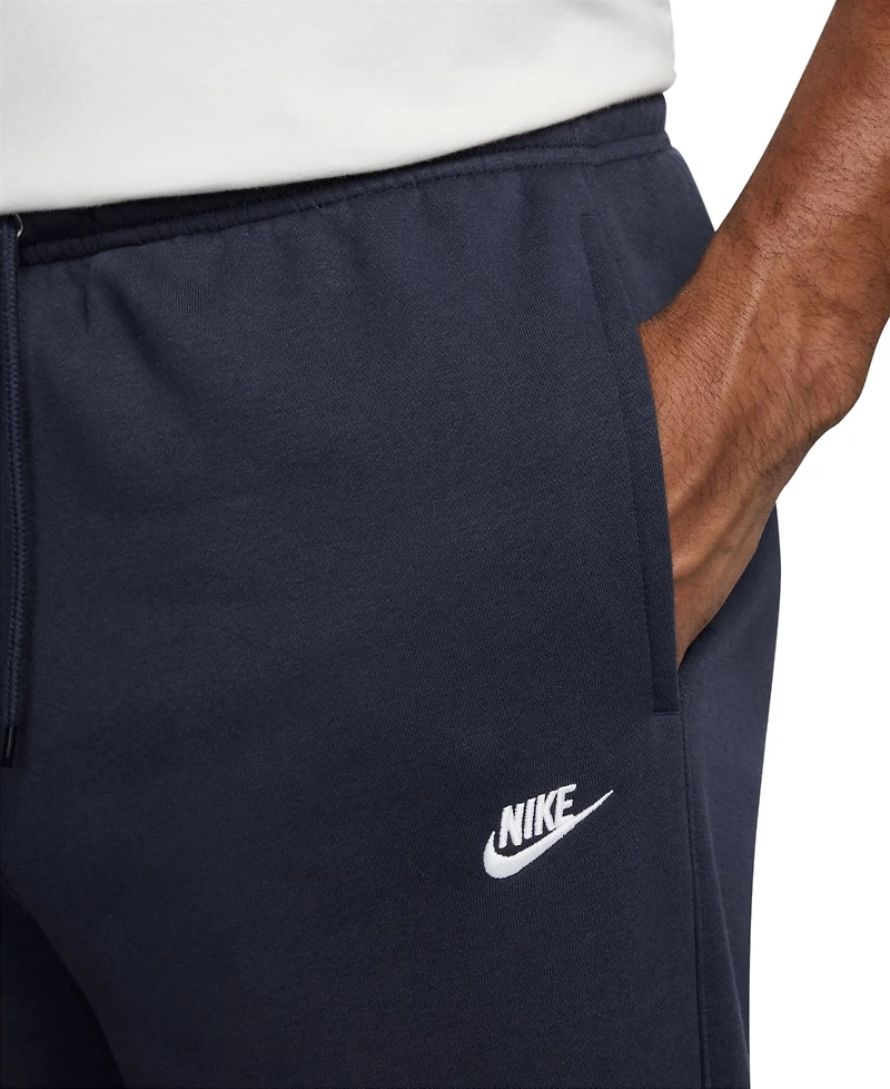 Nike Men's Club Brushed Fleece Open Hem Pants