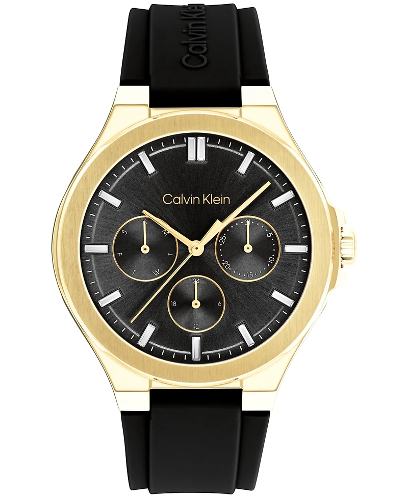 Calvin Klein Women's Vibrancy Silicone Strap Watch
