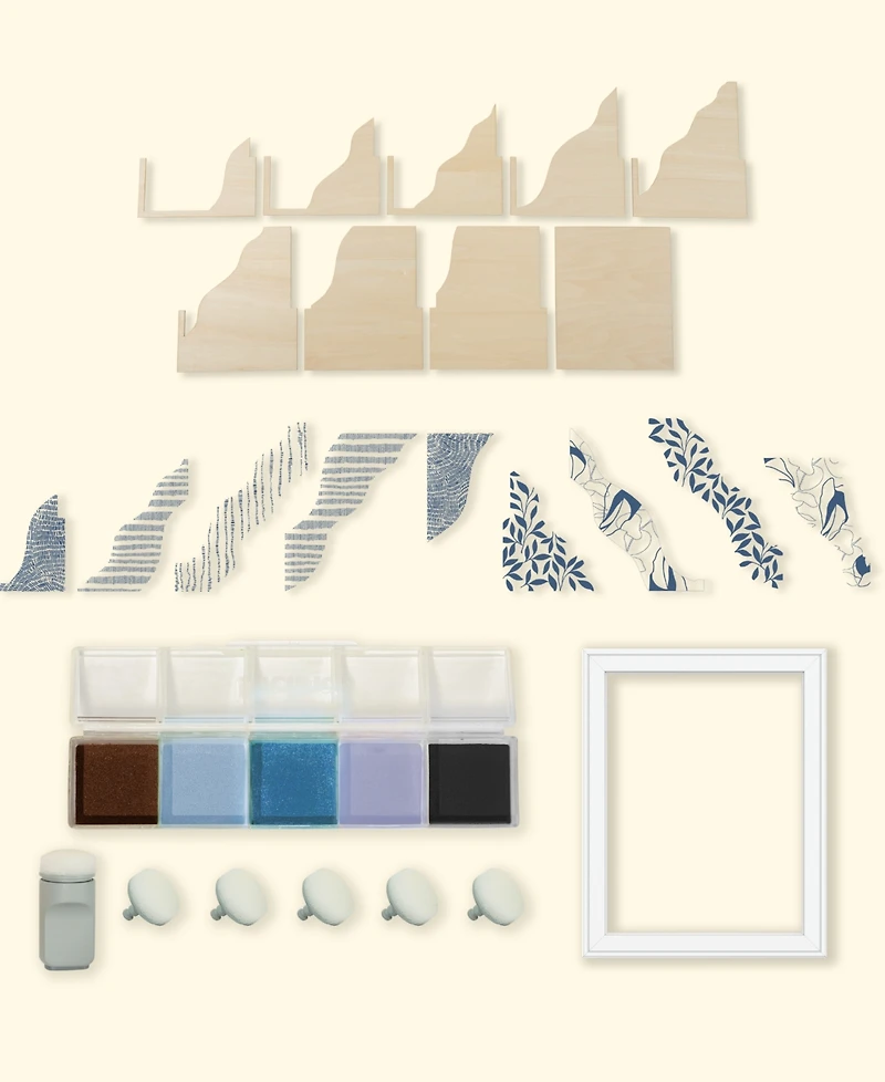 Lifelines FlowCrafts Layered Wooden Wall Art Crafting Kit
