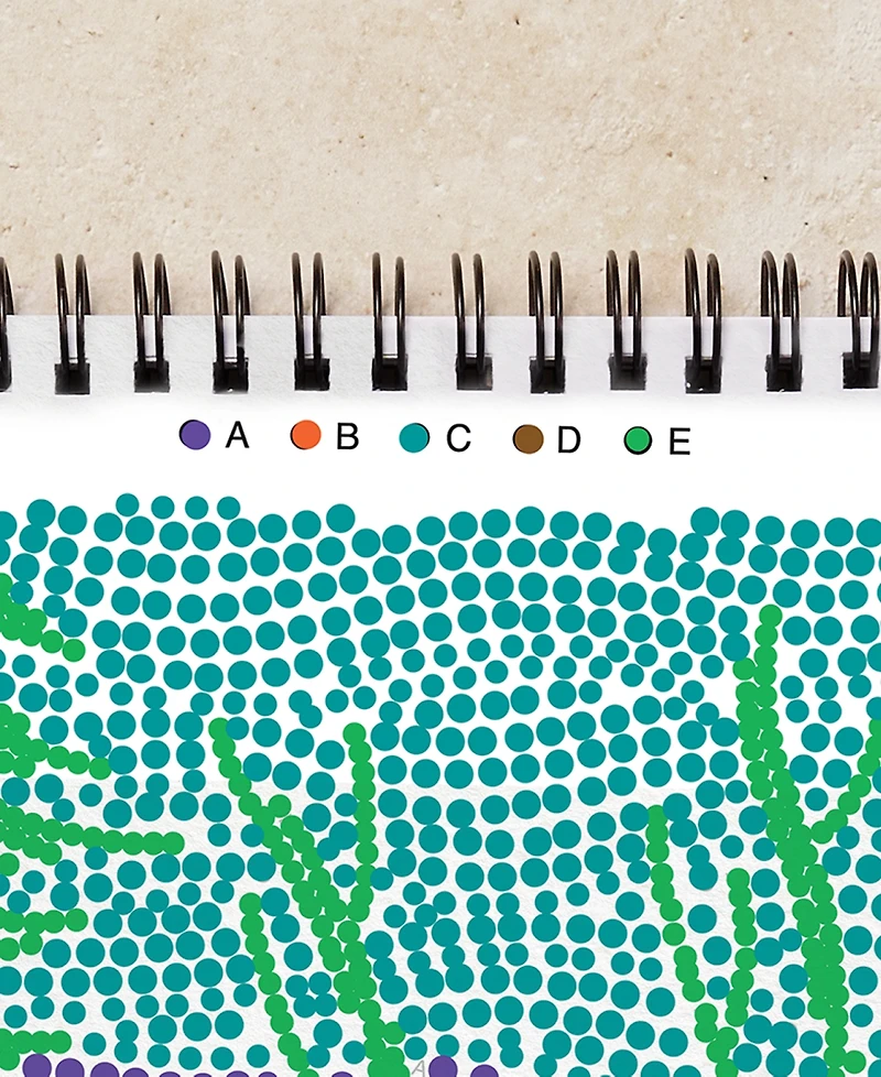 Lifelines FlowArt Dot-By-Letter Art Kit - Landscapes