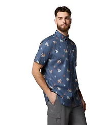 Columbia Men's Rapid Rivers Printed Short Sleeve Shirt