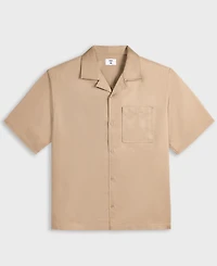 Mode of One Men's Relaxed-Fit Button-Down Utility Camp Shirt, Macy's Exclusive