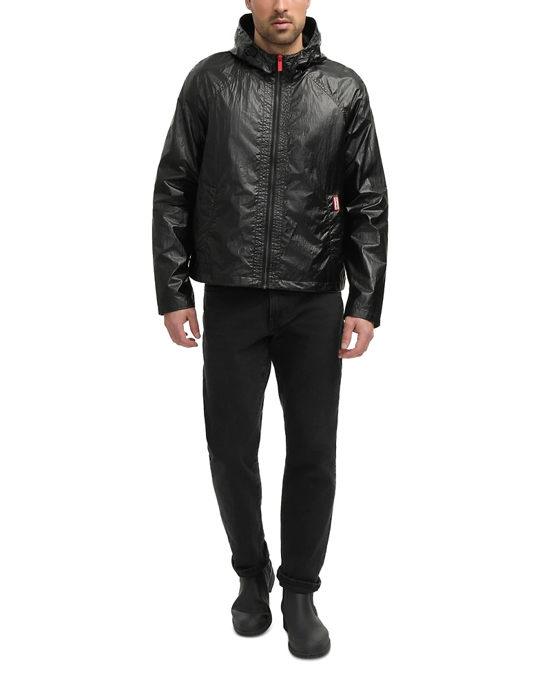 Hunter Men's Jay Crinkled Wax Jacket