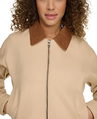 Levi's Women's Corduroy Collar Cotton Jacket