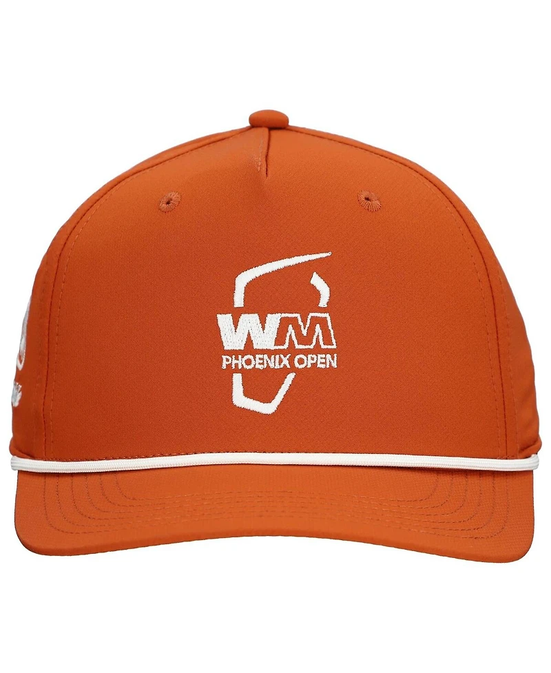 Ahead Men's 2025 Wm Phoenix Open Burnt Orange Alto Rope Adjustable Hat