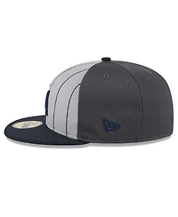 New Era Men's Gray Minnesota Twins 2025 Batting Practice 59FIFTY Fitted Hat