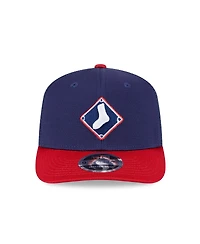 New Era Men's Navy/Red Chicago White Sox 2025 Batting Practice 9SEVENTY Stretch-Snap Trucker Hat