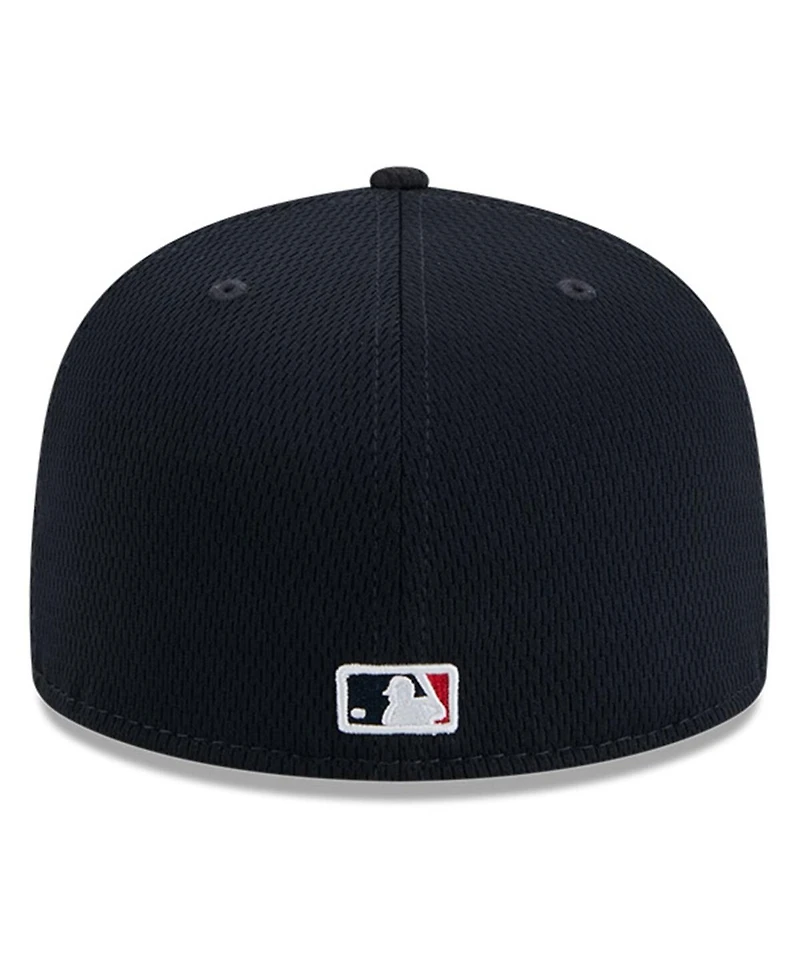 New Era Men's Navy Boston Red Sox 2025 Mlb Clubhouse 59FIFTY Fitted Hat