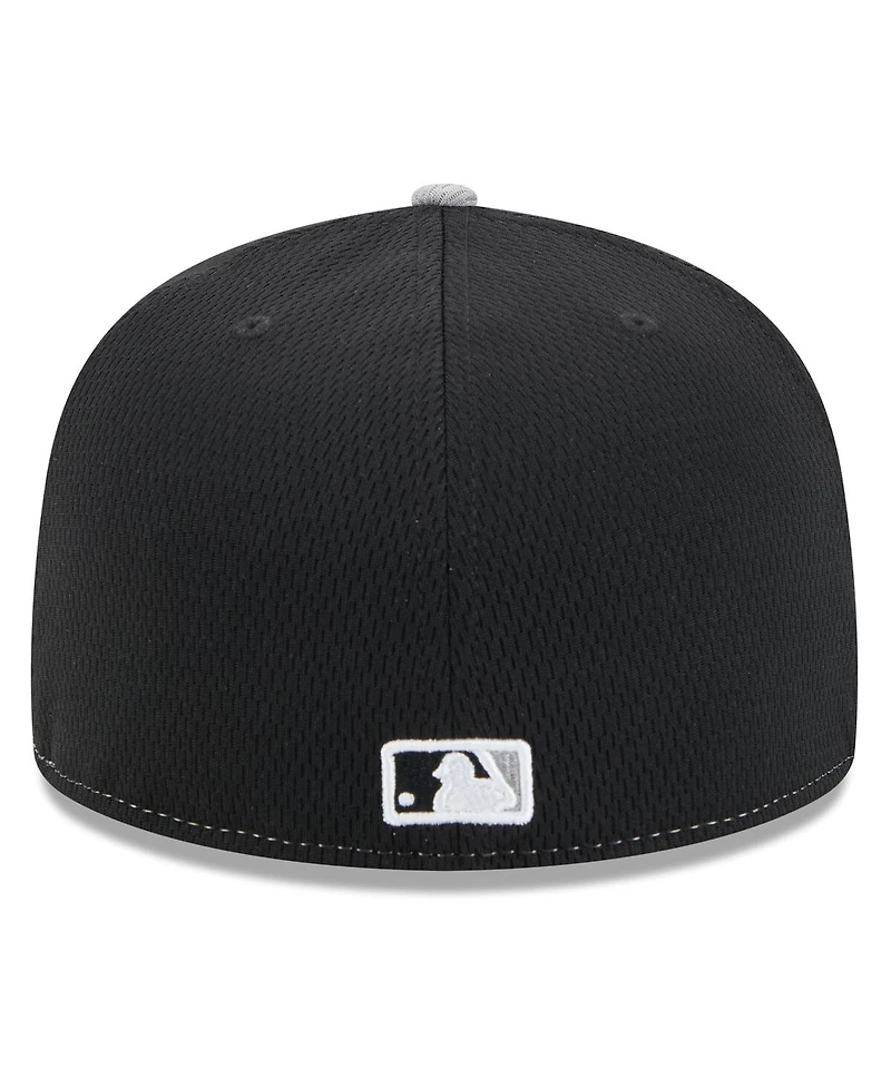 New Era Men's /Gray Chicago White Sox 2025 Mlb Clubhouse 59FIFTY Fitted Hat