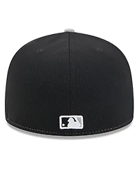 New Era Men's /Gray Chicago White Sox 2025 Mlb Clubhouse 59FIFTY Fitted Hat