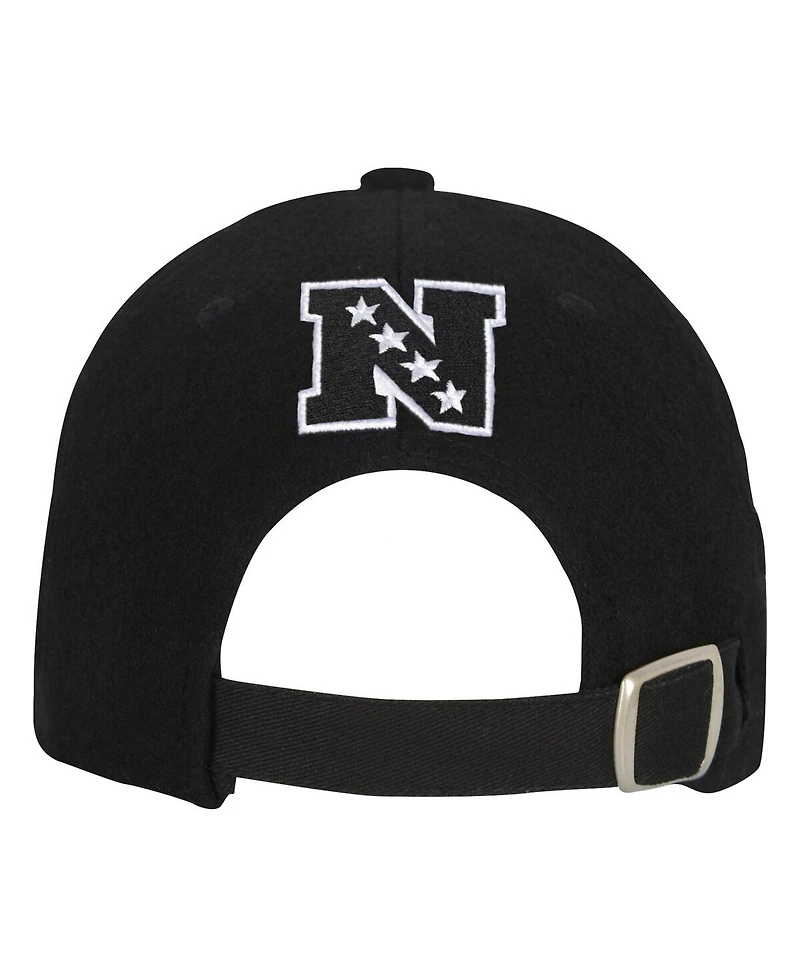 Outerstuff Big Boys and Girls Black San Francisco 49ers Retro Wooly Adjustable Hat