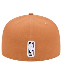 New Era Men's Tan Sacramento Kings Color Pack 59FIFTY Fitted Hat