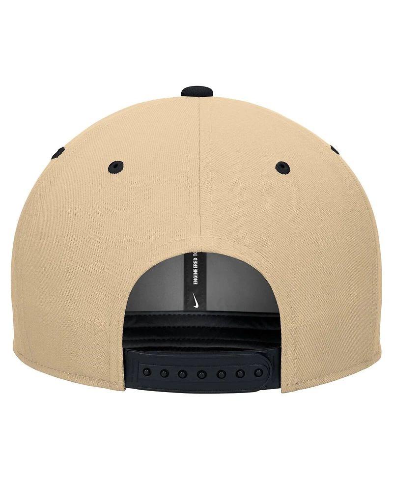 Nike Men's White/Gold Wake Forest Demon Deacons Pro Performance Snapback Hat