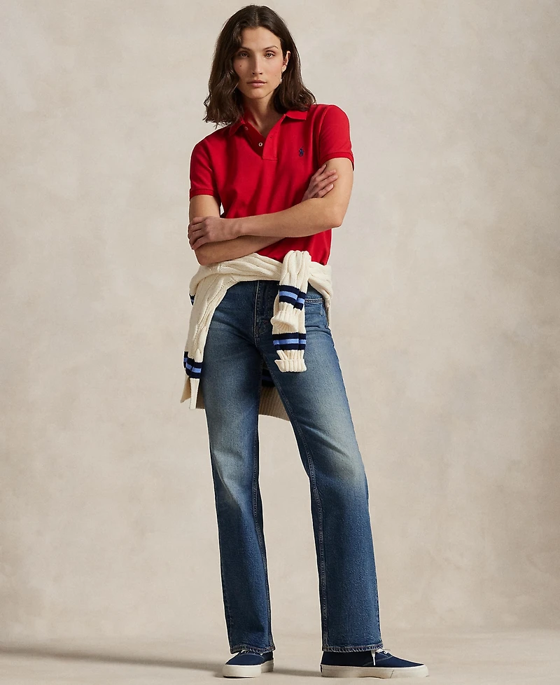 Polo Ralph Lauren Women's Classic-Fit Mesh Shirt