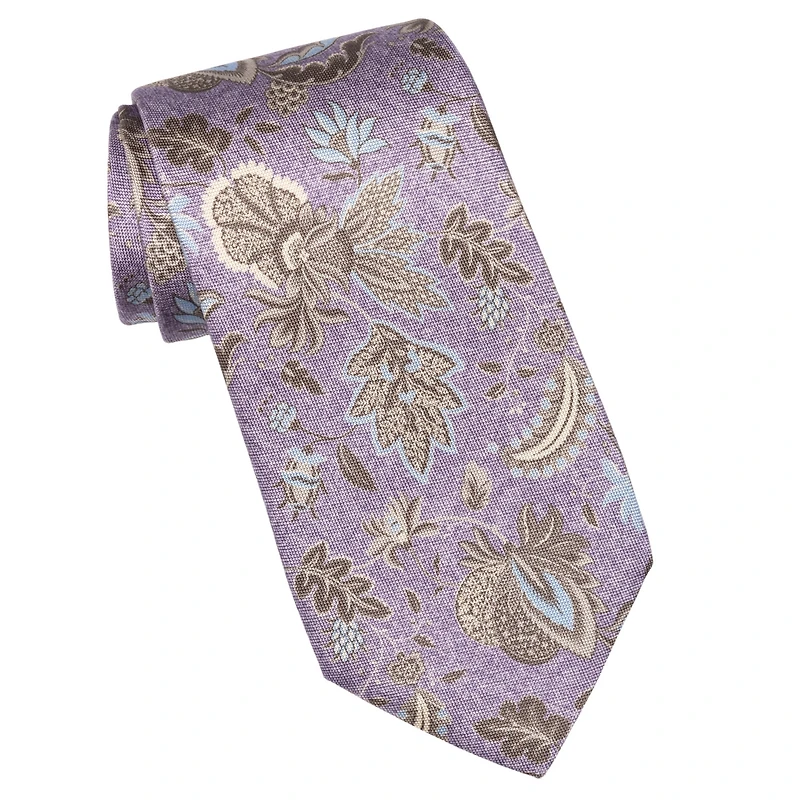Elizabetta Men's Medici - Printed Silk Tie for Men