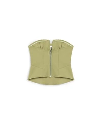Nocturne Women's Almond-Accented Crop Top
