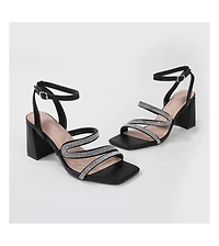 Lilia Rhinestone Sandal