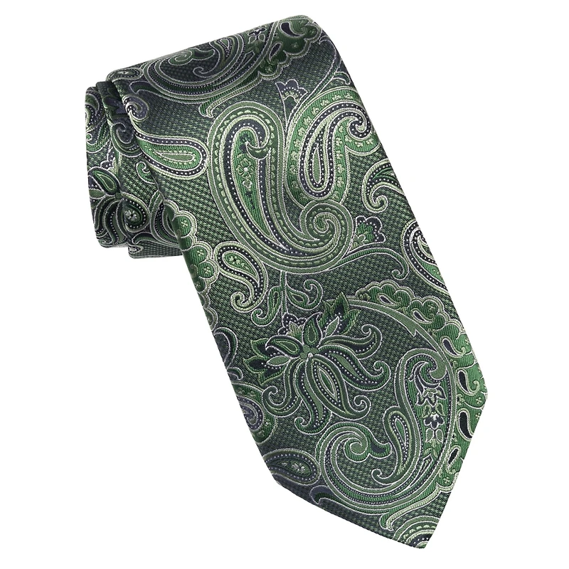 Elizabetta Big & Tall Pavia - Silk Jacquard Tie for Men