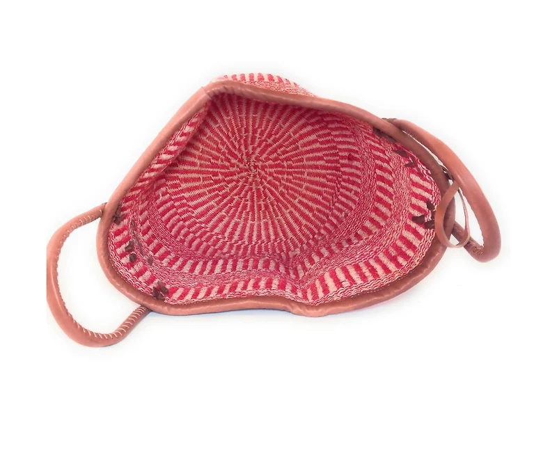Bold and Brave Handmade Sisal Basket Tote