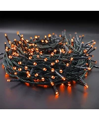 Twinkle Star 200 Led Fairy String Lights Halloween Decoration with 8 Modes Plug In - 66 ft