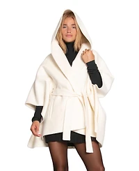 Belle & Bloom Women's Jacksons Landing Wool Blend Cape Coat