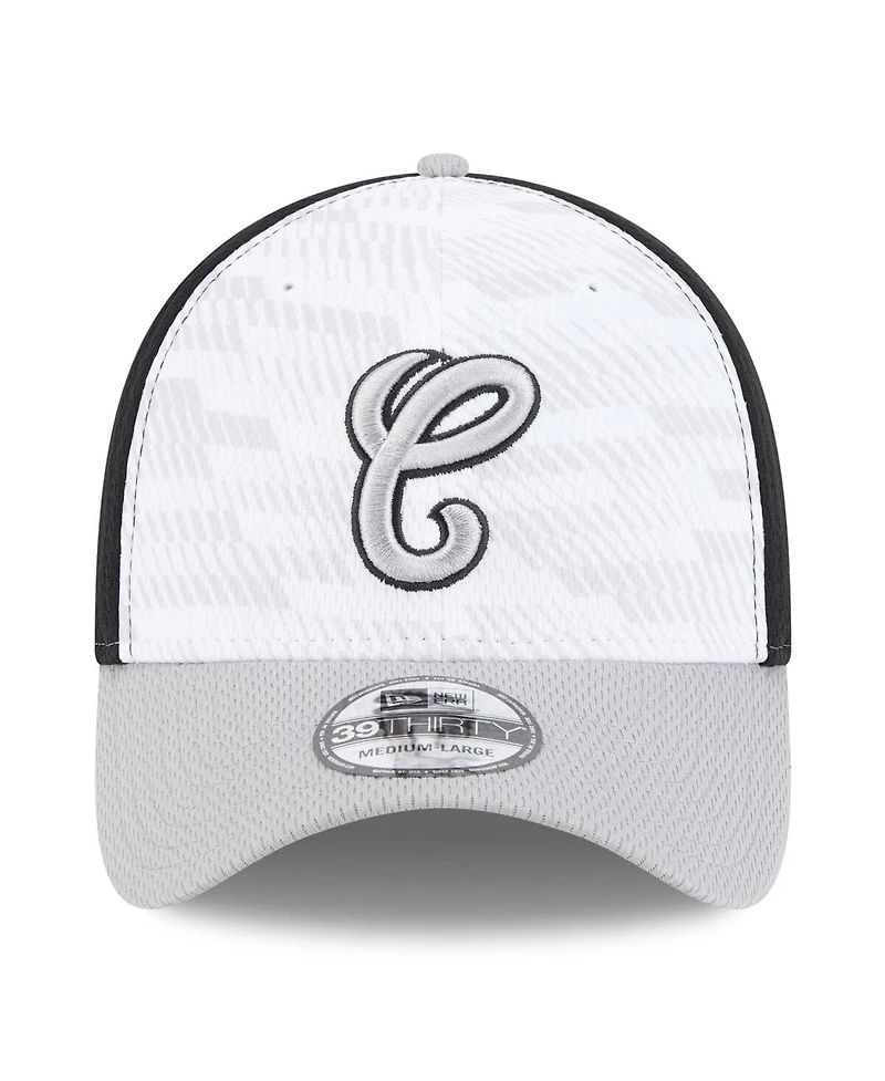 New Era Men's /Gray Chicago White Sox 2025 Mlb Clubhouse 39THIRTY Flex Hat