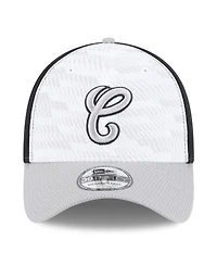 New Era Men's /Gray Chicago White Sox 2025 Mlb Clubhouse 39THIRTY Flex Hat