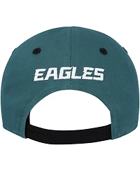 Outerstuff Baby Boys and Girls Midnight Green Philadelphia Eagles Team Slouch Flex Hat