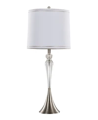 LumiSource Ashland 28" Crystal Table Lamp, Set of 2