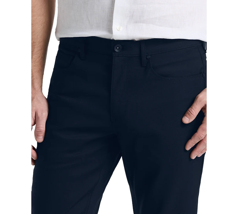 Perry Ellis Men's Double-Weave Slim-Fit 5-Pocket Pants