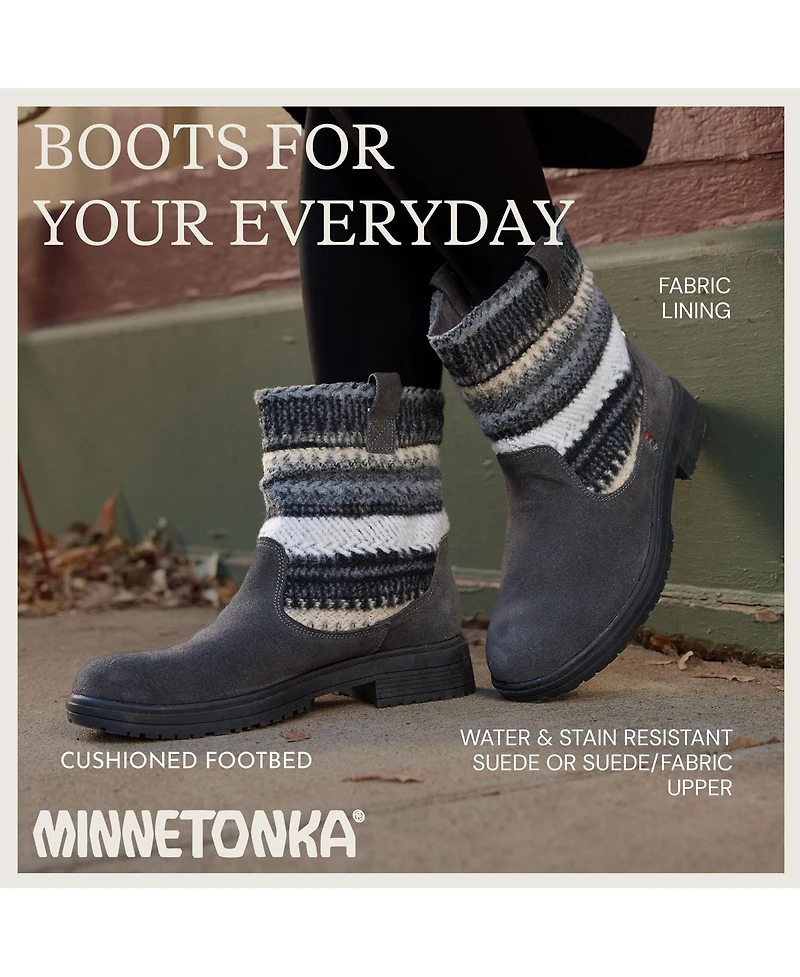 Minnetonka Women's Joli Slouchy Mid-Calf Boots