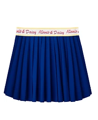 Disney Toddler and Little Girls 2-Piece Minnie Daisy Polo Shirt Pleated Skirt Set