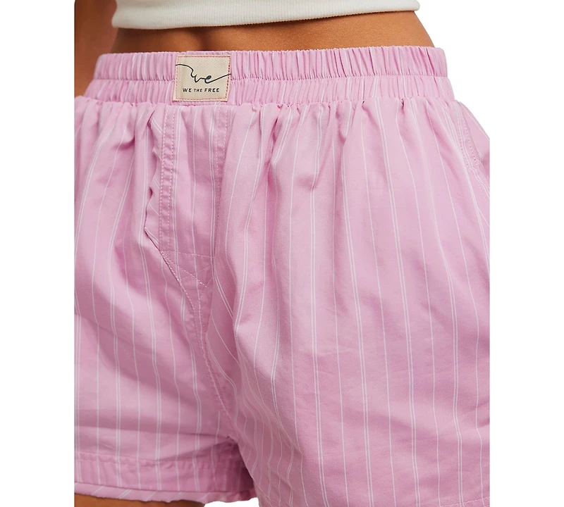Free People Women's Day To Boxer Sleep Shorts