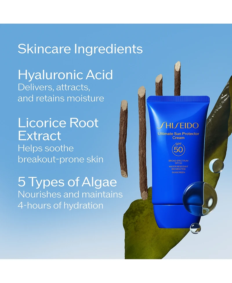Shiseido Ultimate Sun Protector Cream Spf 50