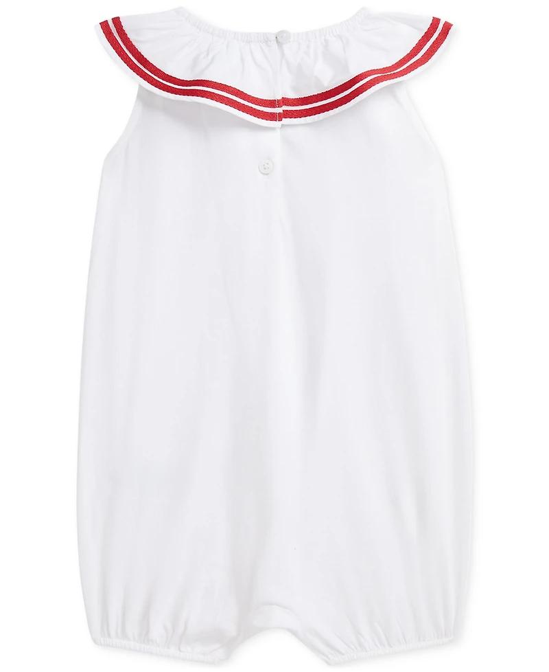 Polo Ralph Lauren Baby Girls Sailor One-Piece Romper