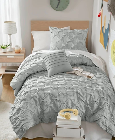 510 Design Bailey Diamond Pucker Woven 3-Pc. Comforter Set, Twin/Twin Xl