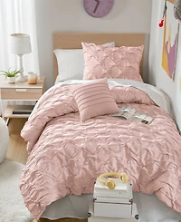 510 Design Bailey Diamond Pucker Woven 3-Pc. Comforter Set, Twin/Twin Xl