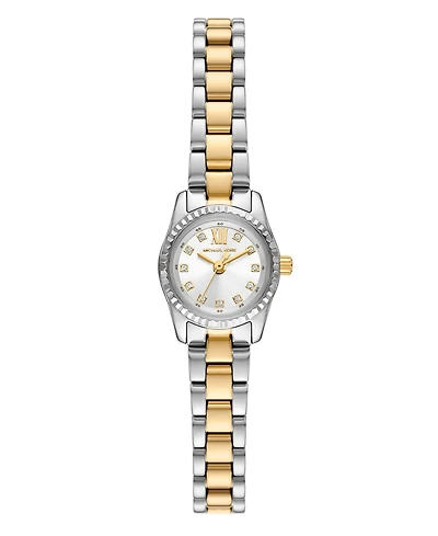 Michael Kors Women's Lexington Three-Hand Two-Tone Stainless-Steel Watch, 19mm