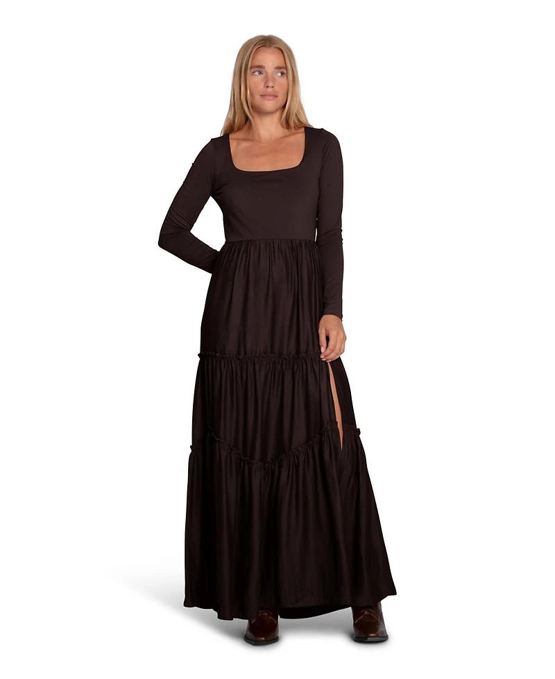 Belle & Bloom Women's Let Me Love You Tiered Maxi Dress