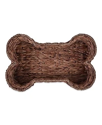 Bone Dry Hyacinth Shape Pet Storage Basket