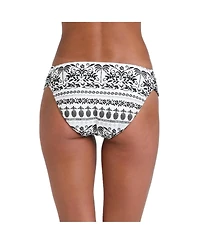 Sunshine 79 Women's Bottoms Swim Ivory Coast Shirred Side Hipster