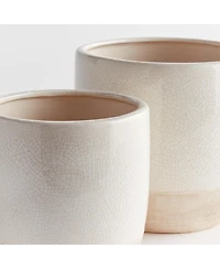 Leona Flowerpot Planters Set of 2