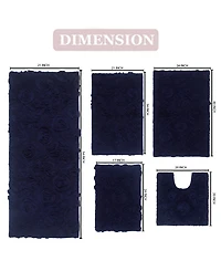 Home Weavers Modesto 5-Pc. Bath Rug Set