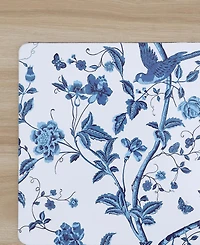 Laura Ashley Summer Palace Cork Placemats Set of 4, 16" x 12"
